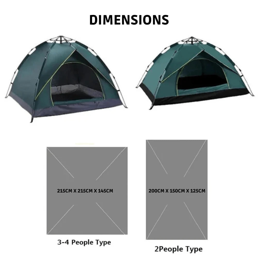 Quick-Deploy Camping Tent for Effortless Outdoor Adventures