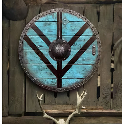 Personalized Raven Shield for Viking Enthusiasts