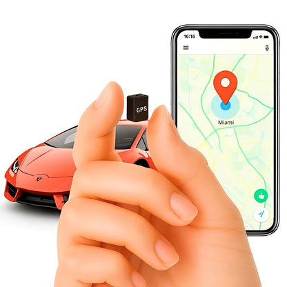 Compact GPS Tracker with Magnetic Attachment for Vehicles