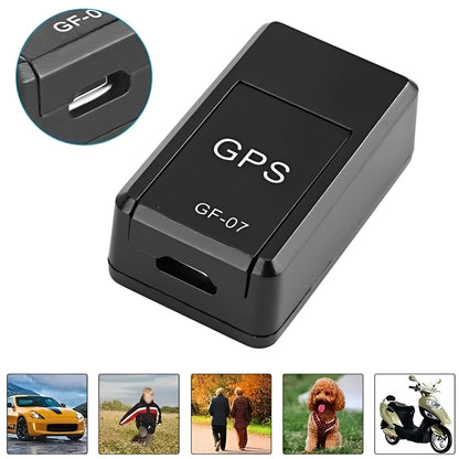 Compact GPS Tracker with Magnetic Attachment for Vehicles