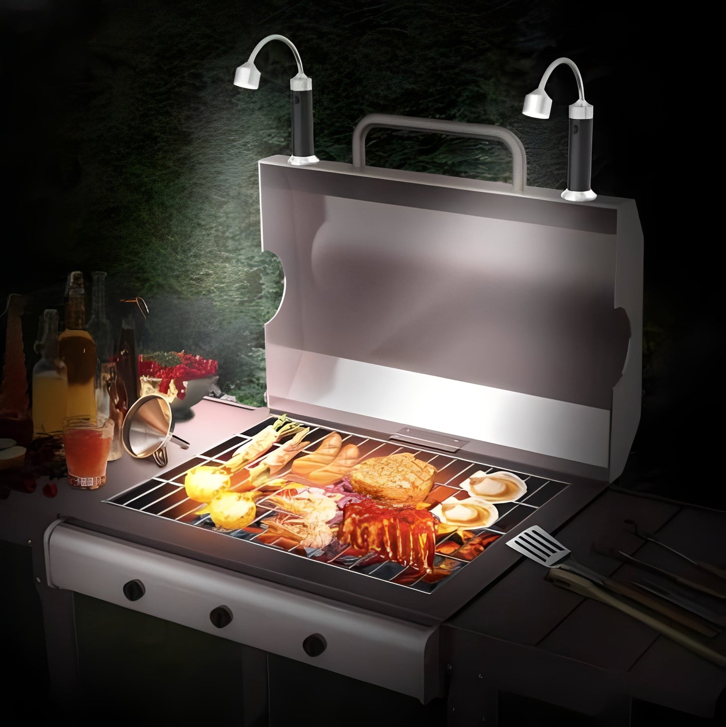 Illuminate Your Grill with the FlexiGlow BBQ Light