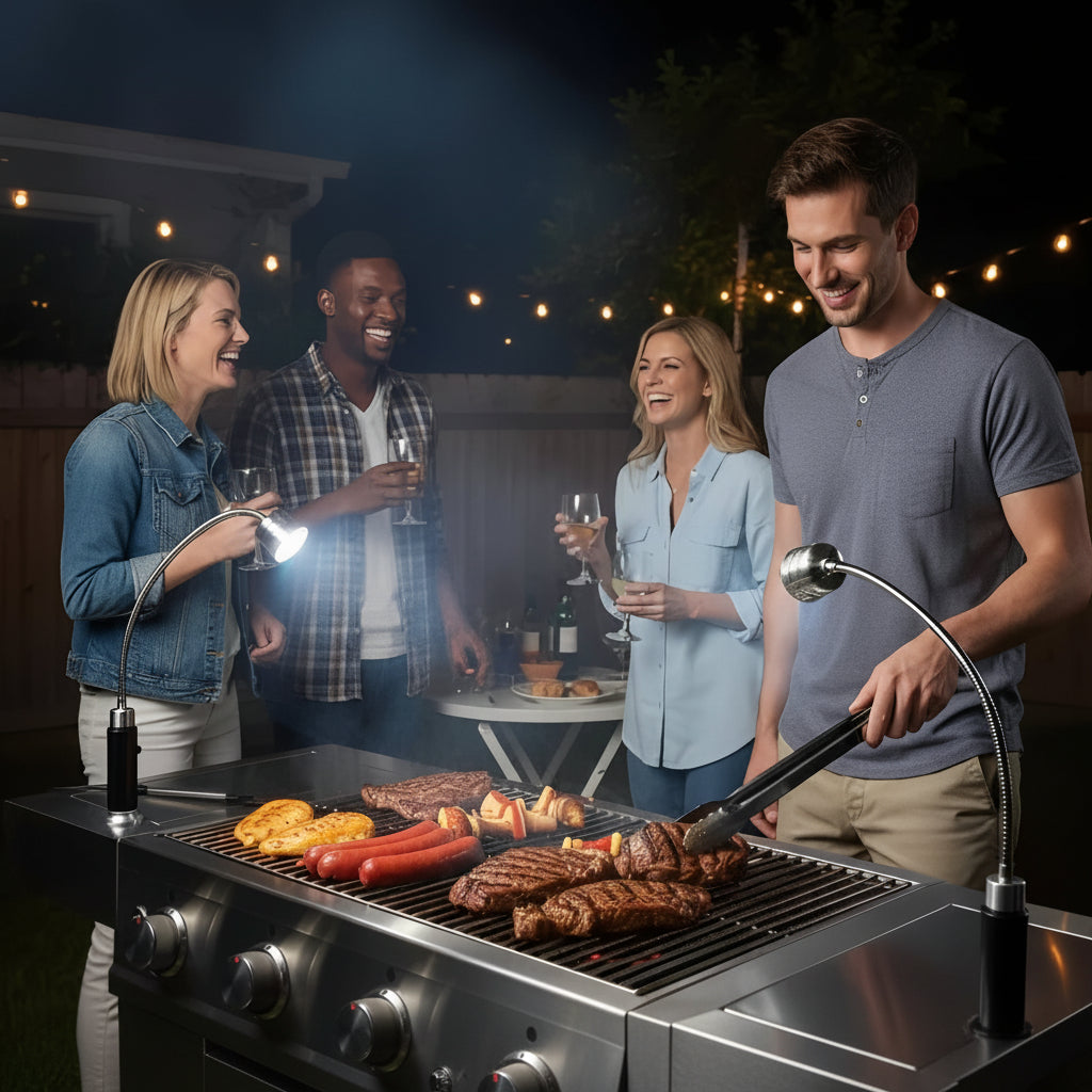 Illuminate Your Grill with the FlexiGlow BBQ Light