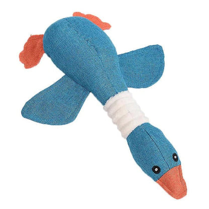 Durable Feathered Plaything for Aggressive Chewers