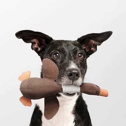 Durable Feathered Plaything for Aggressive Chewers