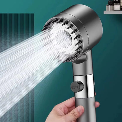 Versatile Shower Head with Integrated Filter and Massage Feature