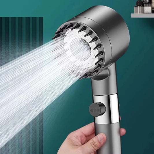 Versatile Shower Head with Integrated Filter and Massage Feature