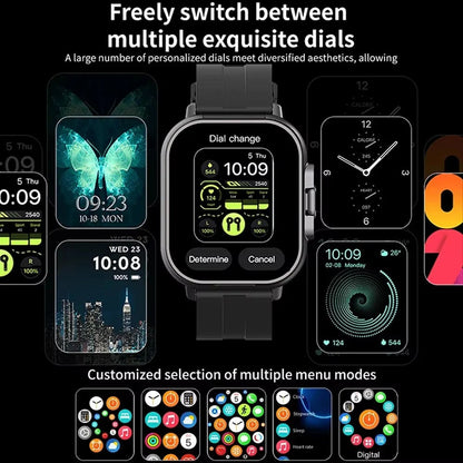 Smart Bluetooth Watch with Integrated Earbud Storage