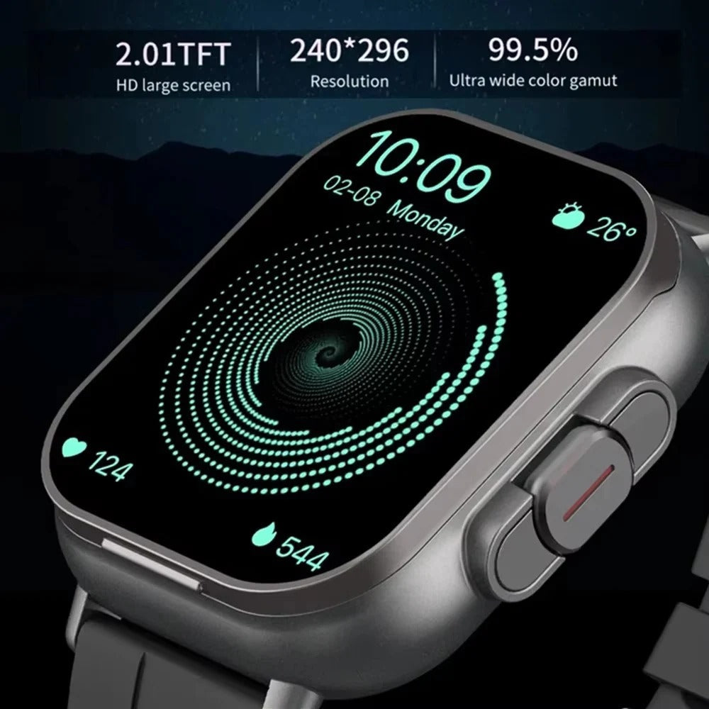 Smart Bluetooth Watch with Integrated Earbud Storage