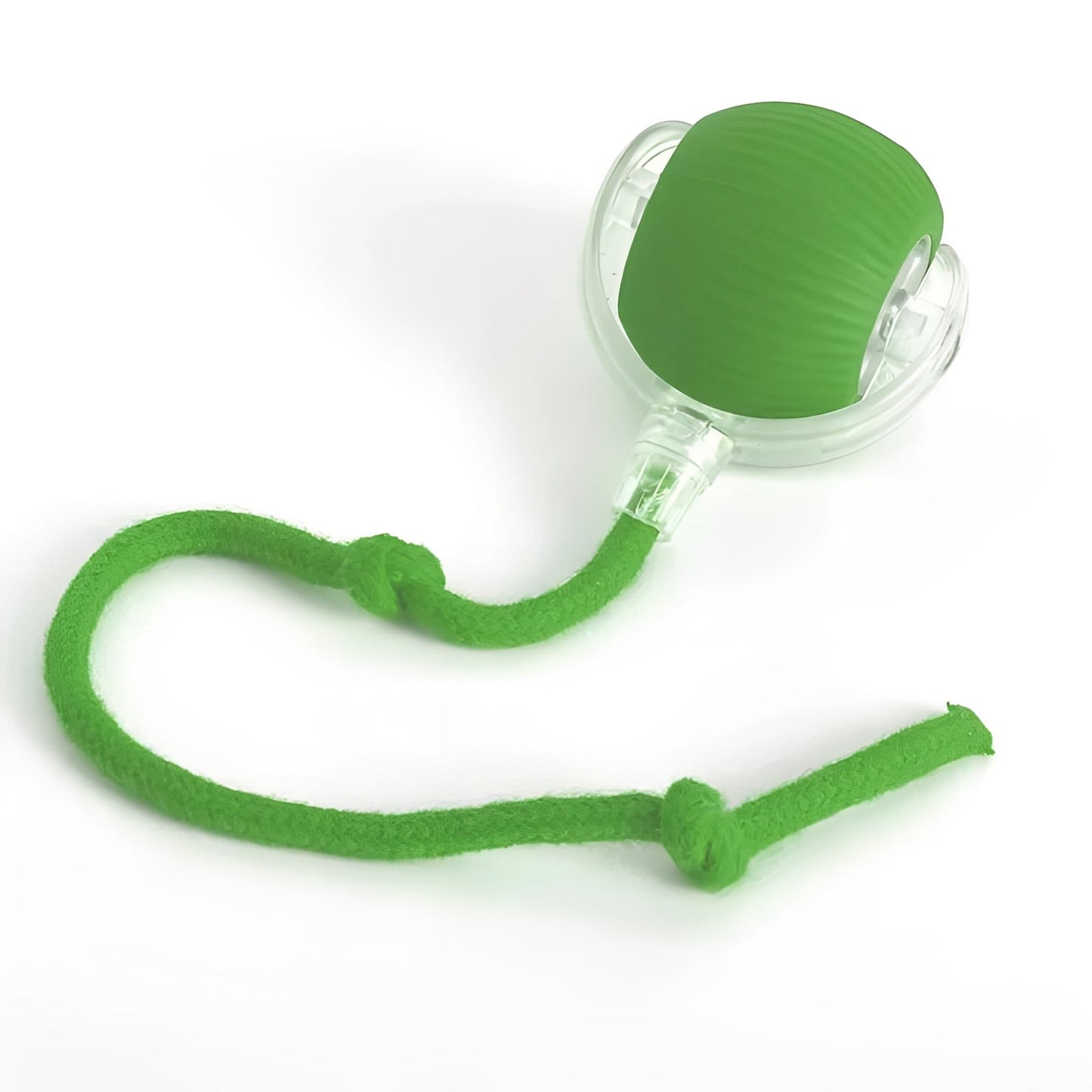 Interactive Motion-Activated Cat Play Ball with Feather Tail