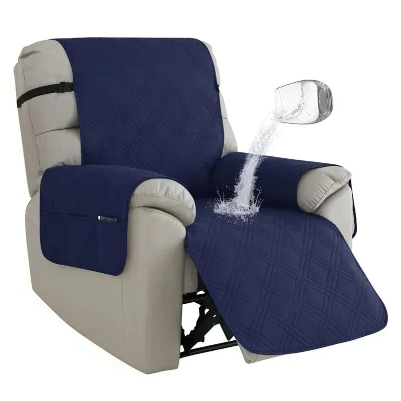 Water-Resistant Recliner Cover with Non-Slip Backing