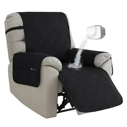 Water-Resistant Recliner Cover with Non-Slip Backing