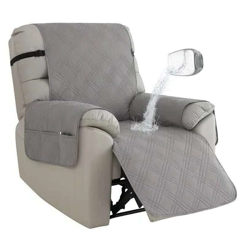 Water-Resistant Recliner Cover with Non-Slip Backing