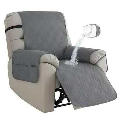 Water-Resistant Recliner Cover with Non-Slip Backing