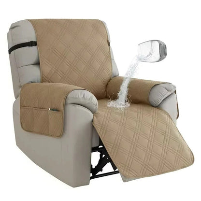 Water-Resistant Recliner Cover with Non-Slip Backing