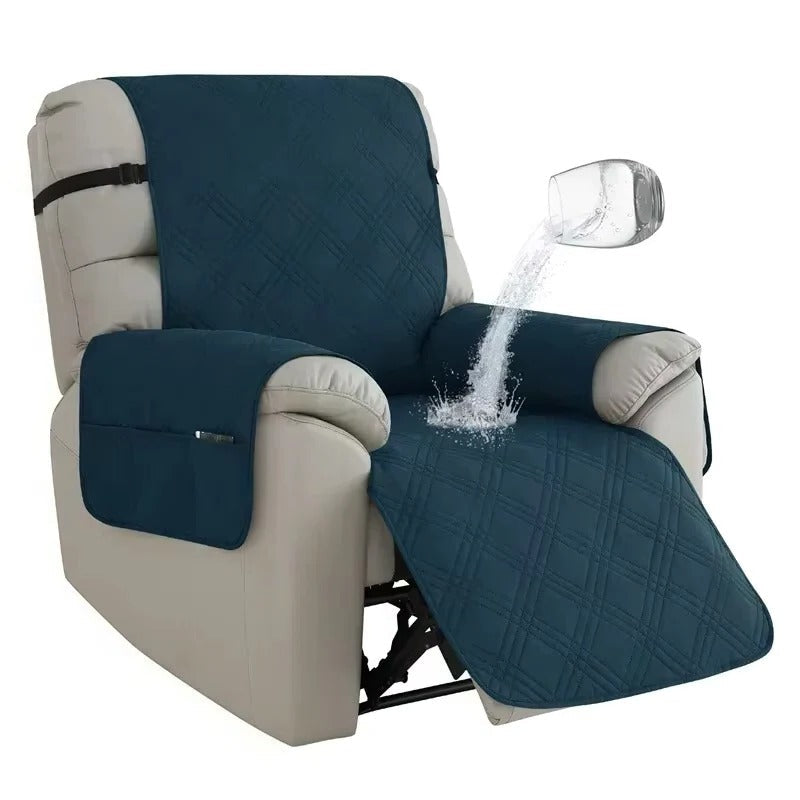 Water-Resistant Recliner Cover with Non-Slip Backing