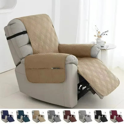 Water-Resistant Recliner Cover with Non-Slip Backing