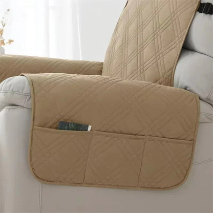 Water-Resistant Recliner Cover with Non-Slip Backing