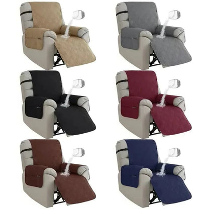 Water-Resistant Recliner Cover with Non-Slip Backing
