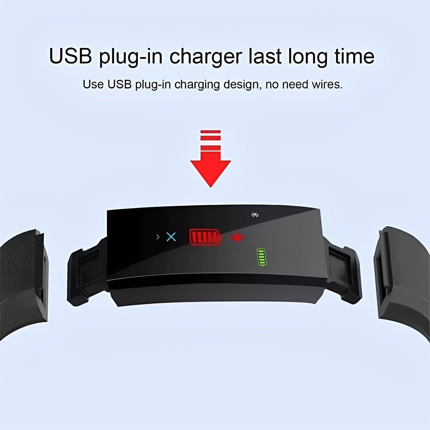 Versatile Activity Tracker Smartwatch with Clear Digital Readout