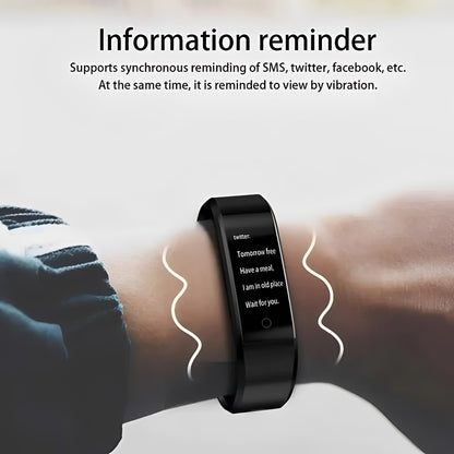 Versatile Activity Tracker Smartwatch with Clear Digital Readout