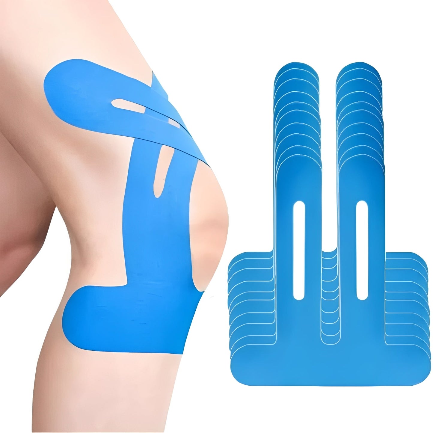 Water-Resistant Support Tape for Active Knee Protection