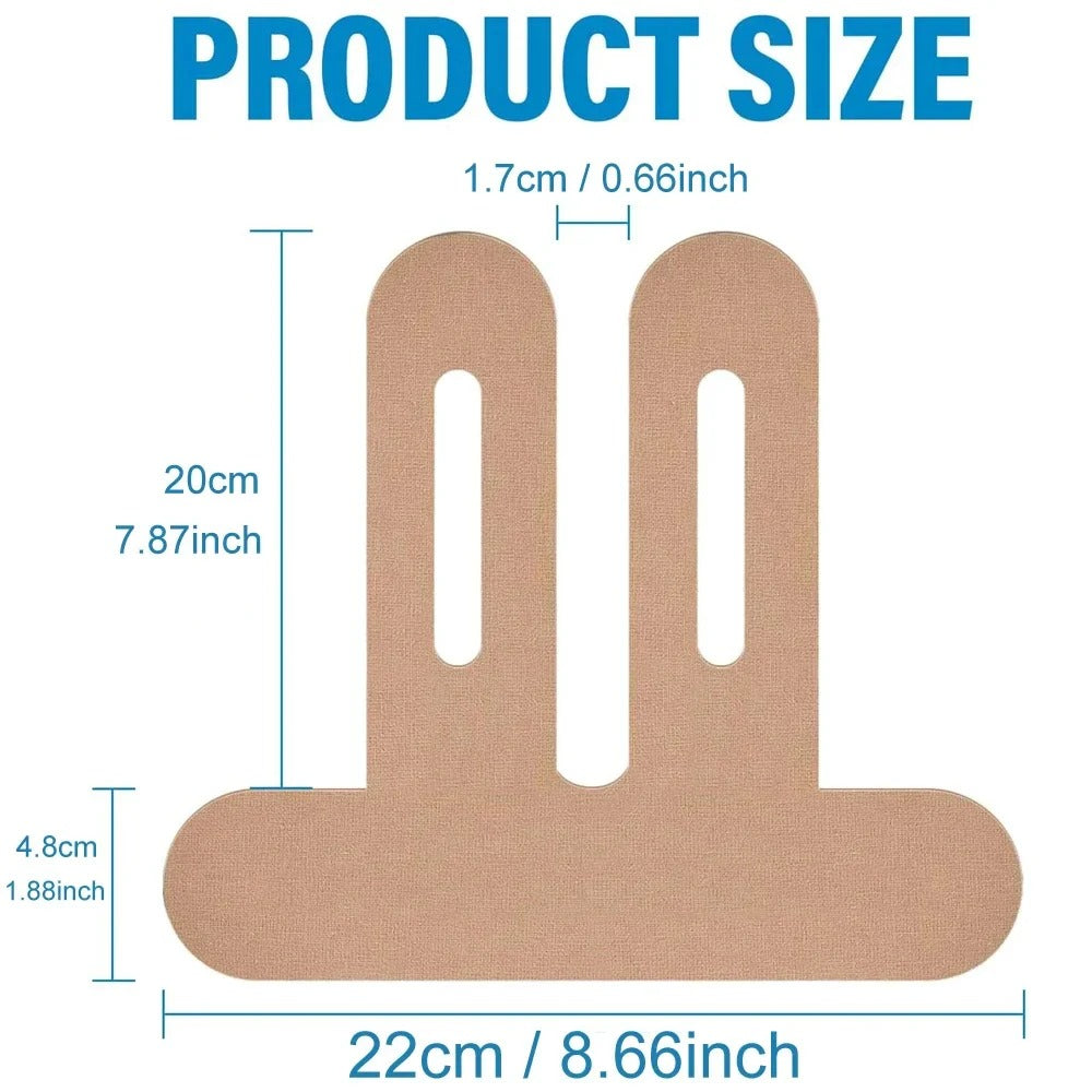 Water-Resistant Support Tape for Active Knee Protection