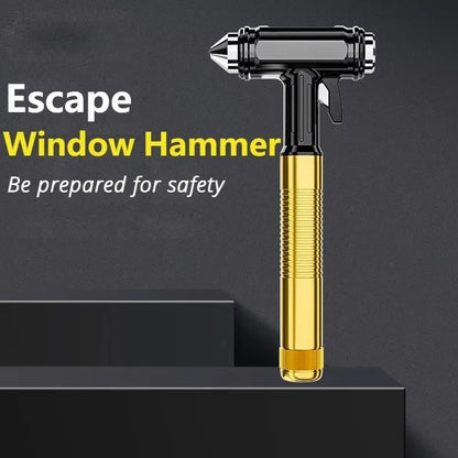 Emergency Escape Tool: Window Breaker & Seatbelt Cutter