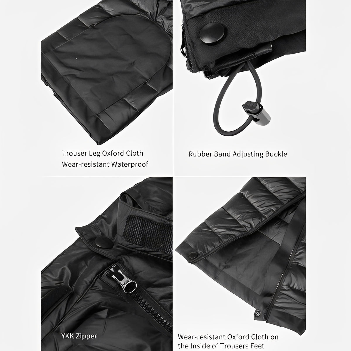 Ultimate Insulated Winter Pants with Side Zippers for Outdoor Fun
