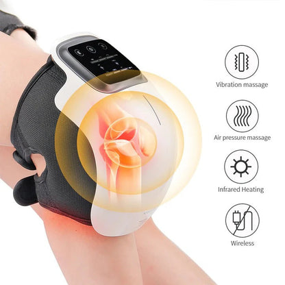 ComfortWave Knee Relief Device with Heat & Vibration Therapy