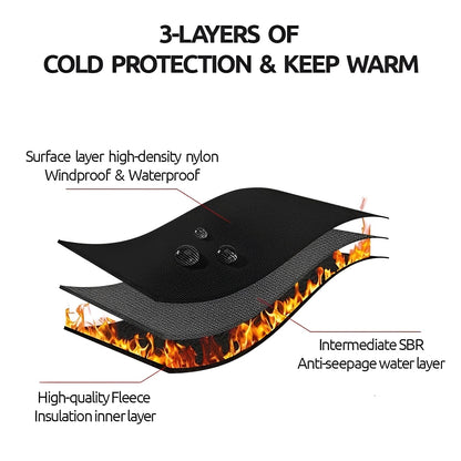 Winter Performance Grip Gloves for Active Lifestyles