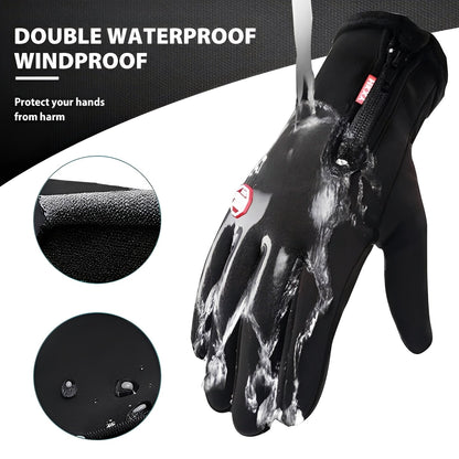 Winter Performance Grip Gloves for Active Lifestyles
