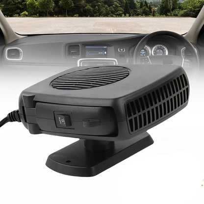 Compact 12V Ceramic Car Heater for Winter Comfort