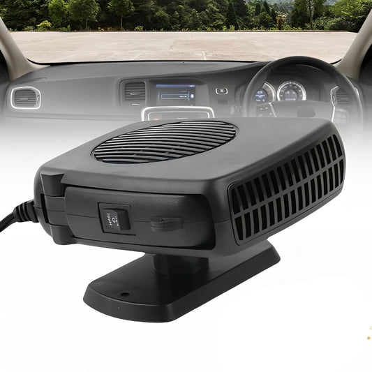 Compact 12V Ceramic Car Heater for Winter Comfort