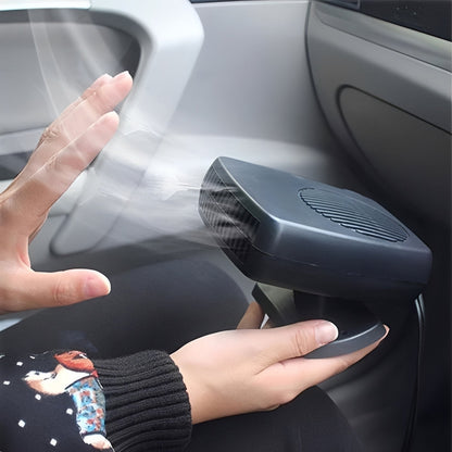 Compact 12V Ceramic Car Heater for Winter Comfort