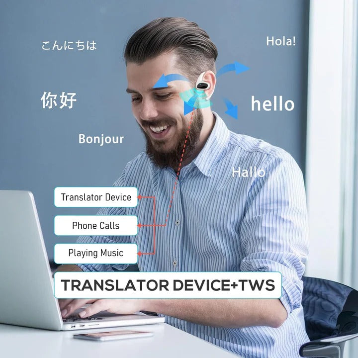 Smart Language Interpretation Earbuds with Seamless App Integration