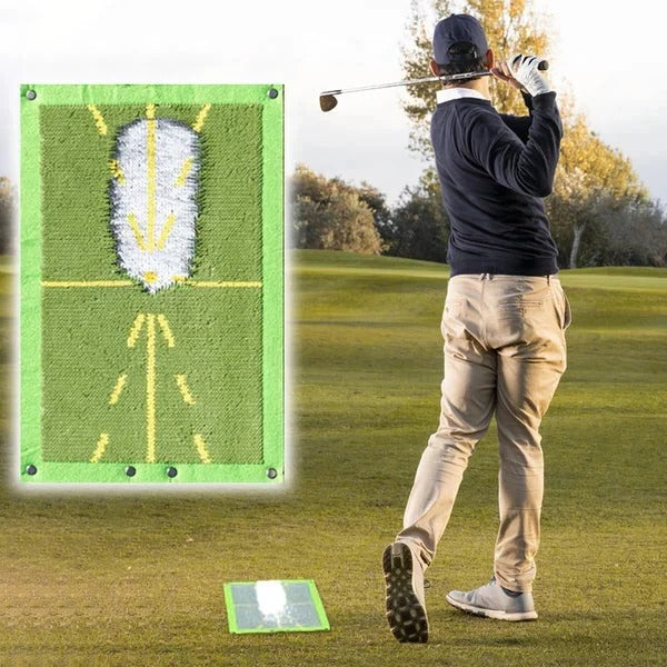 Precision Golf Training Mat for Enhanced Swing Analysis