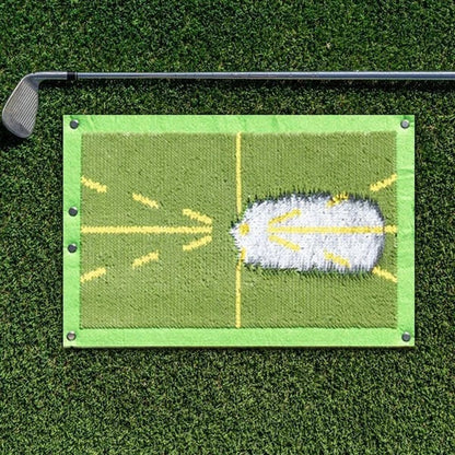 Precision Golf Training Mat for Enhanced Swing Analysis