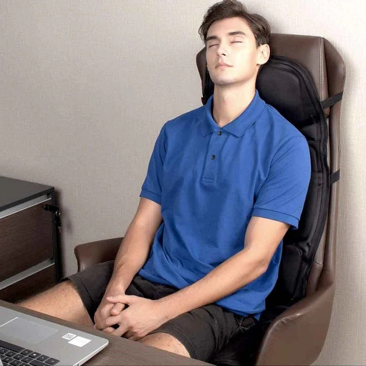 Ergonomic Massage Pad with 8 Heat Settings for Ultimate Relaxation