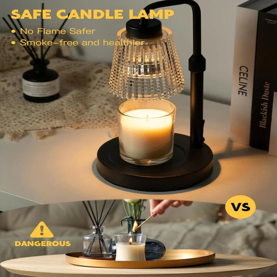 Scented Candle Melter with Custom Brightness Control