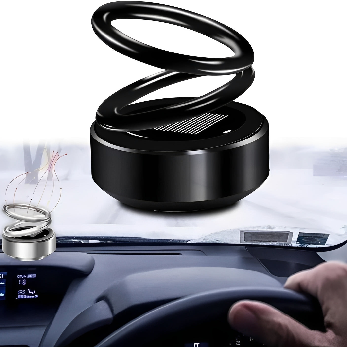Eco-Friendly Aromatherapy Spinner for Small Spaces
