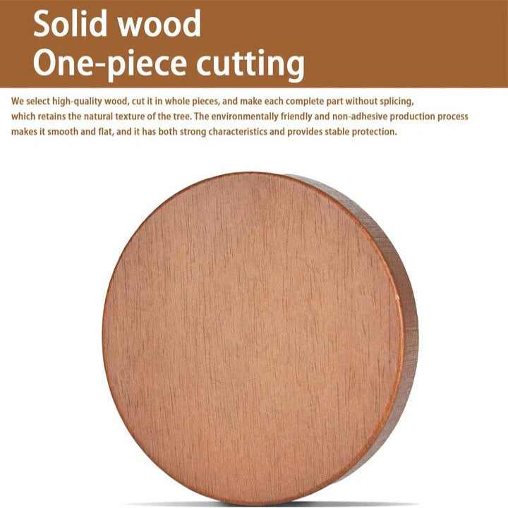 Space-Saving Wooden Trivet with Heat-Resistant Design