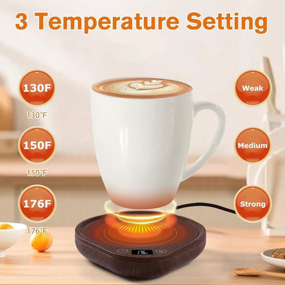 Smart Coffee Mug Warmer with Custom Temperature Settings