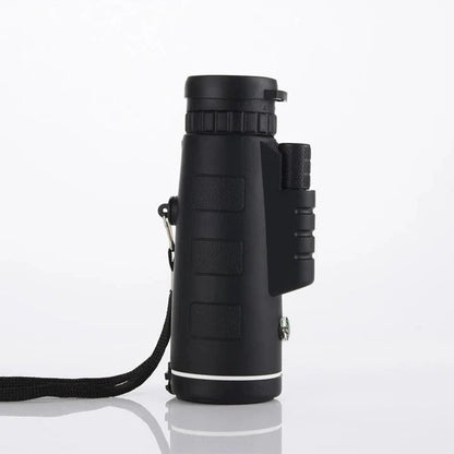Compact High-Powered Telescope with Smartphone Connector and Tripod