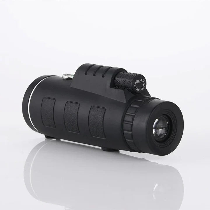 Compact High-Powered Telescope with Smartphone Connector and Tripod