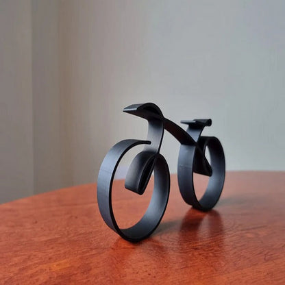 Sleek Bicycle Art Sculpture for Modern Workspaces