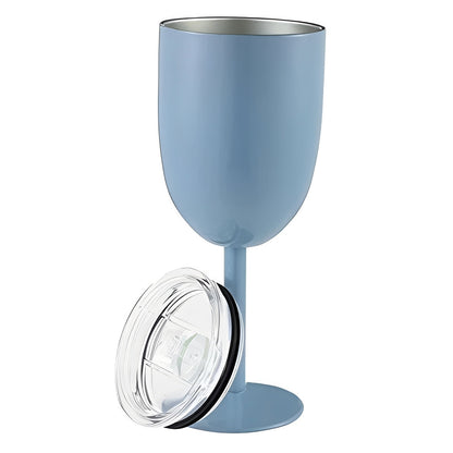 Premium Insulated Beverage Tumbler with Clear Lid