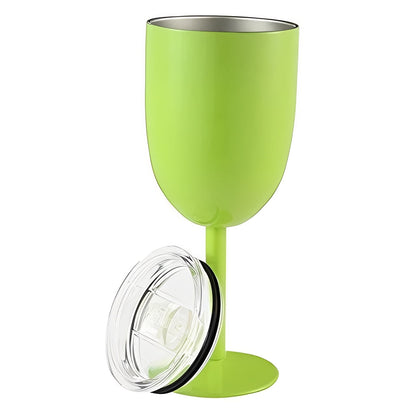Premium Insulated Beverage Tumbler with Clear Lid