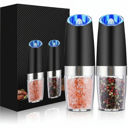 Smart Gravity Spice Mill with Effortless One-Hand Operation