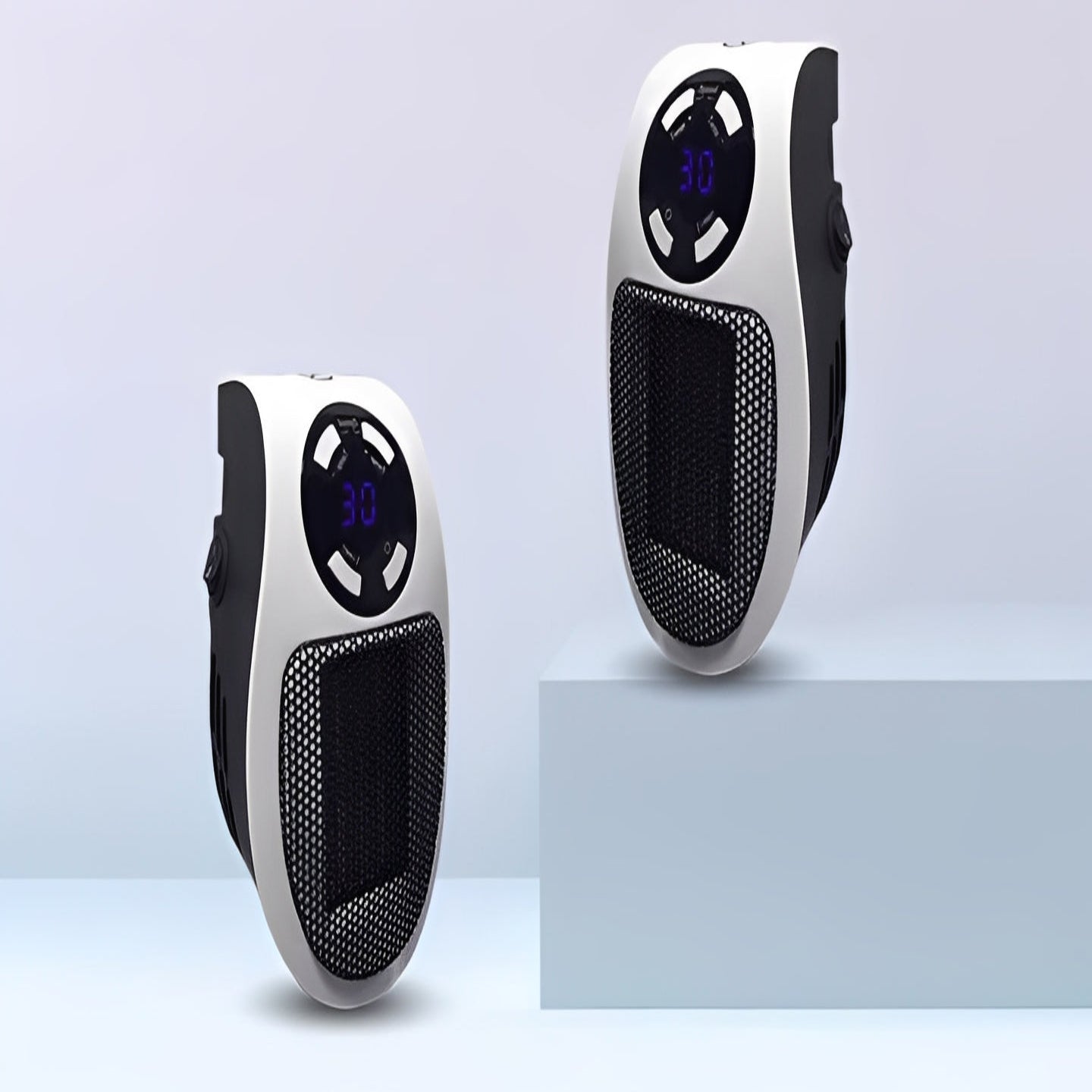 Compact Electric Heater with Safety Features for Small Spaces