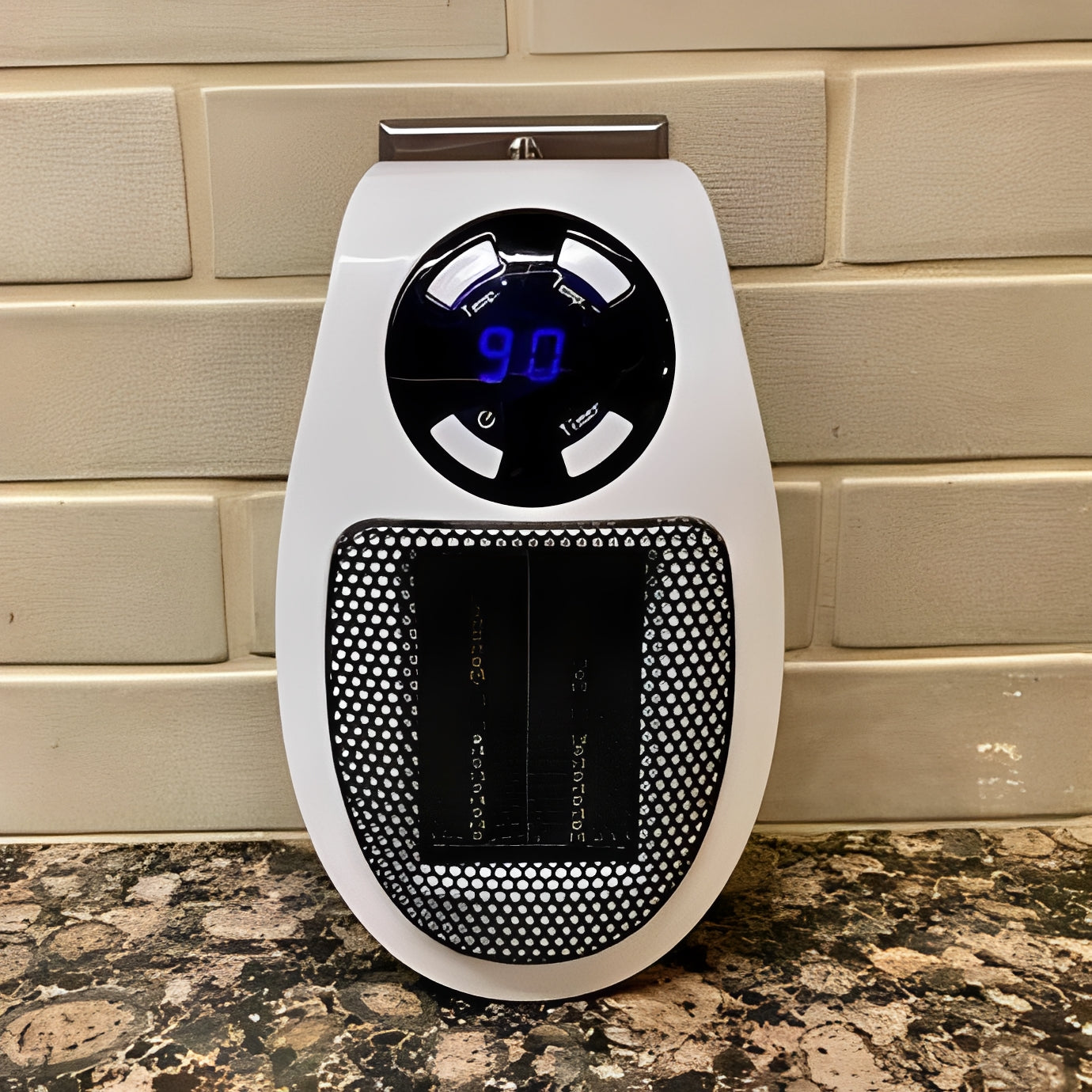 Compact Electric Heater with Safety Features for Small Spaces